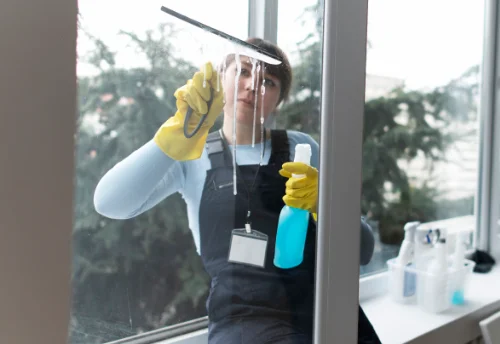 Nettoyage de vitres intérieures et extérieures à Chavannes-les-Grands